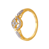 18KT (750) Yellow Gold and Diamond Ring for Women