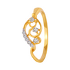 18KT (750) Yellow Gold and Diamond Ring for Women