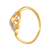 18KT (750) Yellow Gold and Diamond Ring for Women