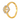 18KT (750) Yellow Gold and Diamond Ring for Women