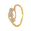 18KT (750) Yellow Gold and Diamond Ring for Women