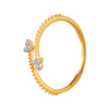 18KT (750) Yellow Gold and Diamond Ring for Women