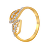 18KT (750) Yellow Gold and Diamond Ring for Women