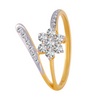 18KT (750) Yellow Gold and Diamond Ring for Women