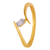 18KT (750) Yellow Gold and Diamond Ring for Women