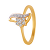 18KT (750) Yellow Gold and Diamond Ring for Women