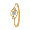 18KT (750) Yellow Gold and Diamond Ring for Women