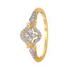 18KT (750) Yellow Gold and Diamond Ring for Women