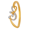 18KT (750) Yellow Gold and Diamond Ring for Women