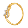 18KT (750) Yellow Gold and Diamond Ring for Women