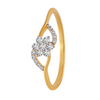 18KT (750) Yellow Gold and Diamond Ring for Women