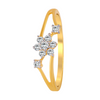 18KT (750) Yellow Gold and Diamond Ring for Women