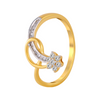 18KT (750) Yellow Gold and Diamond Ring for Women