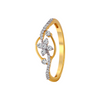 18KT (750) Yellow Gold and Diamond Ring for Women