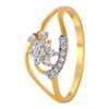 18KT (750) Yellow Gold and Diamond Ring for Women