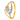 18KT (750) Yellow Gold and Diamond Ring for Women