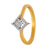 18KT (750) Yellow Gold and Diamond Ring for Women