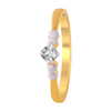 18KT (750) Yellow Gold and Diamond Ring for Women