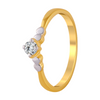 18KT (750) Yellow Gold and Diamond Ring for Women