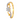 18KT (750) Yellow Gold and Diamond Ring for Women