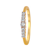 18KT (750) Yellow Gold and Diamond Ring for Women