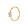 18KT (750) Yellow Gold and Diamond Ring for Women