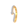 18KT (750) Yellow Gold and Diamond Ring for Women