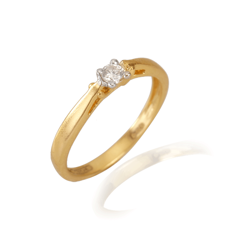 Wedding Ring: Latest 18K Gold Diamond Rings Design for Female PC