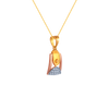 Eccentric Diamond Pendant