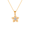 Flawless Floret Diamond Pendant