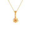 Dual Colour Floral Pendant