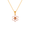 Floral Diamond Pendant 