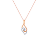 Entangled Precision Diamond Pendant