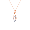 Entangled Precision Diamond Pendant