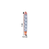 18KT (750) Rose Gold and Diamond Stud Earrings for Women