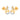 18k (750) Yellow Gold and Diamond Stud Earrings for Women