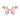 18k (750) Rose Gold and Diamond Stud Earrings for Women