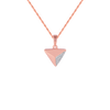 18KT (750) Rose Gold and Diamond Pendant for Women