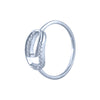 18k (750) White Gold and Diamond Ring for Women