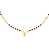 Mangalsutra Collection from PC Chandra presents 18K Sleek Diamond Mangalsutra for women  