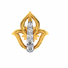 18KT (750) Yellow Gold and Diamond Nosepin for Women