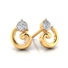 Latest Design 18K Gold & Diamond Earrings