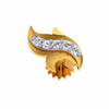 18KT (750) Yellow Gold and Diamond Nosepin for Women