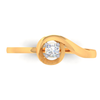 18K One Binge diamond Ring 