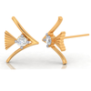 Charming 18K Gold and Diamond Earrings\
\
