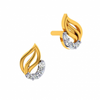 18KT (750) Yellow Gold and Diamond Earring for Women