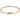 18K (750) Gold Bracelet With Wavy Design And Black Stones