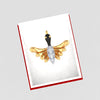 18K Diamond Pendant Bird Design