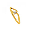 18KT (750) Yellow Gold and Diamond Ring for Women