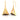 18K exquisite conical-shaped gold earrings